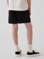 Gap Black Relaxed Quick-Dry Cargo Shorts (4-13yrs) - Image 2 of 3