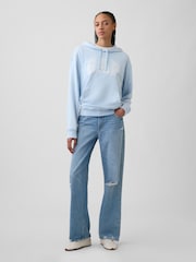 Gap Blue Logo Hoodie - Image 3 of 4