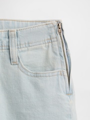 Gap Light Wash Low Rise Lace-Up Relaxed Flare Jeans (5-13yrs) - Image 6 of 6