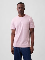 Gap Pink Everyday Soft Pocke T-shirt - Image 1 of 5