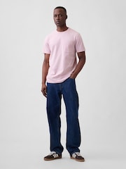 Gap Pink Everyday Soft Pocke T-shirt - Image 3 of 5