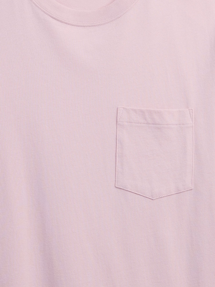 Gap Pink Everyday Soft Pocke T-shirt - Image 5 of 5