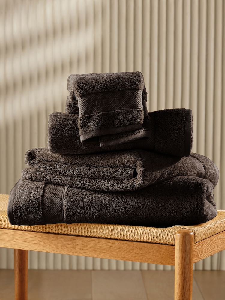 Chocolate Brown Egyptian Cotton Towel - Image 1 of 3 Chocolate Brown Egyptian Cotton Towel - Image 1 of 3