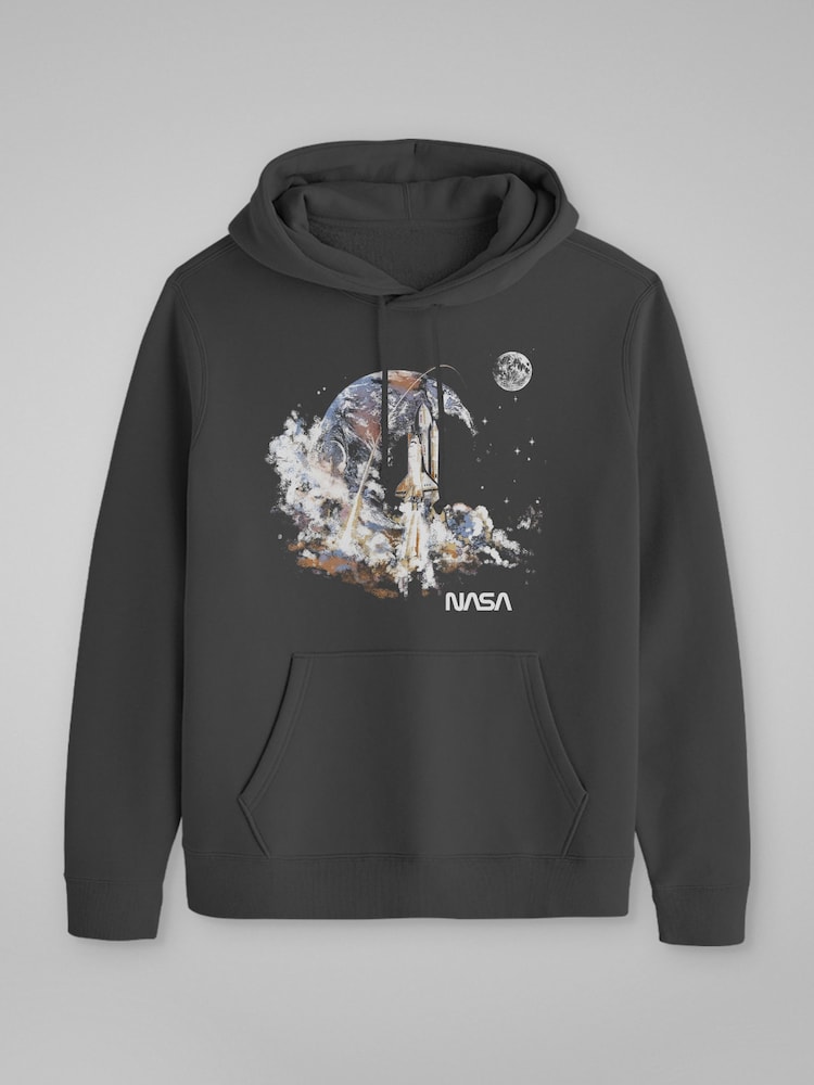 All + Every Grey NASA Take Off Earth Montage Hoodie - Image 3 of 3