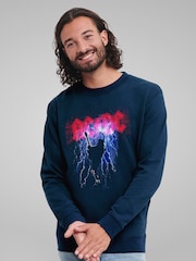 All + Every Blue ACDC Thunderstruck  Sweatshirt - Image 1 of 3
