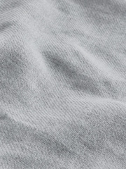 Grey Premium Made in Italy Twill Midweight Shawl Scarf - Image 7 of 7