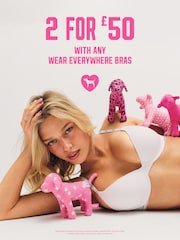 Victoria's Secret Pink Black Lightly Lined Bra - Image 3 of 3