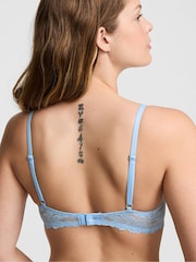Victoria's Secret Pink Blue Dancer Starfish Diamante Lightly Lined Bra - Image 2 of 3