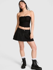 Victoria's Secret Pink Black Lace Tube Top - Image 1 of 2