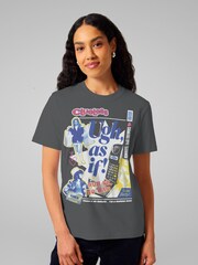 All + Every Grey Clueless Ugh As If Cher 90s Fashion Icon T-Shirt - Image 1 of 3