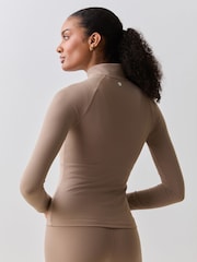 Montirex Brown Form Full Zip T-Shirt - Image 5 of 6