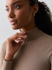 Montirex Brown Form Full Zip T-Shirt - Image 6 of 6