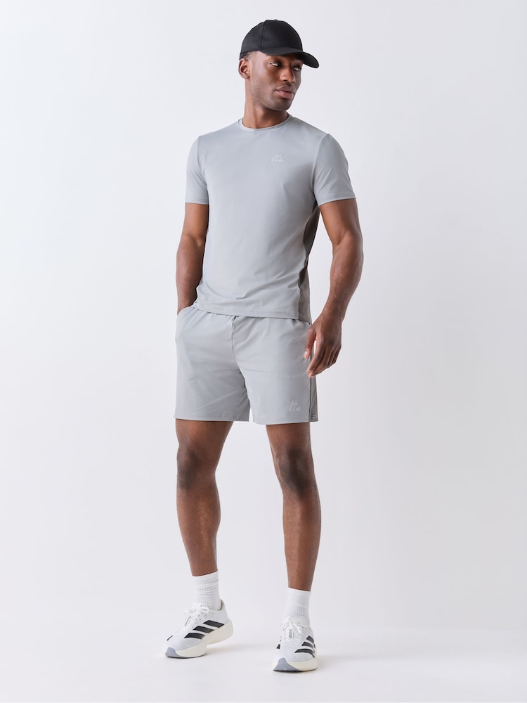 אפור - Montirex Strive Shorts - תמונה 2 מתוך 4