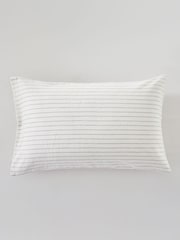 Lazy Linen Natural Slouchie Stripe Linen and Cotton Bed Set - Image 4 of 4