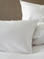 Lazy Linen White Relaxxx Mix Bed Set - Image 3 of 4