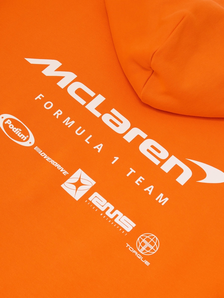McLaren Racing Heavyweight Motif Hoodie Unisex-Fit - Imaginea 12 din 12