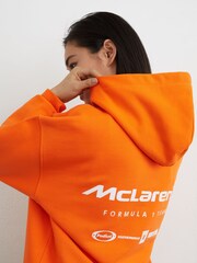 McLaren Racing Heavyweight Motif Hoodie Unisex-Fit - Imaginea 8 din 12