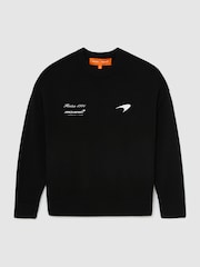 McLaren Racing Merino Motorsport Black Jumper - 2 paveikslėlis iš 6