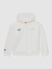McLaren Racing Heavyweight Motif Hoodie Unisex-Fit - Imaginea 2 din 7