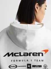 McLaren Racing Heavyweight Motif Hoodie Unisex-Fit - Imaginea 6 din 7