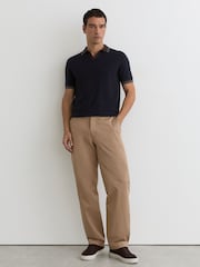 Reiss Navy Redmire Polo Shirt - Image 3 of 6