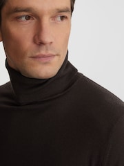 Reiss Dark Brown Caine - Image 4 of 6