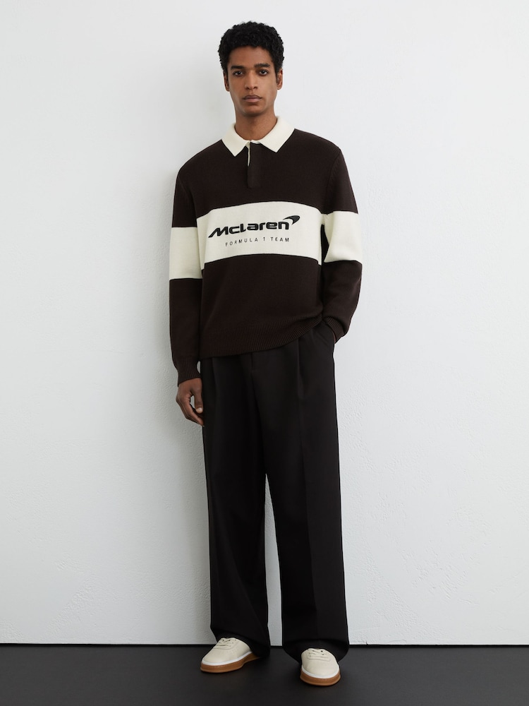 McLaren Racing Rugby Polo Jumper Unisex-Fit - Image 1 of 7