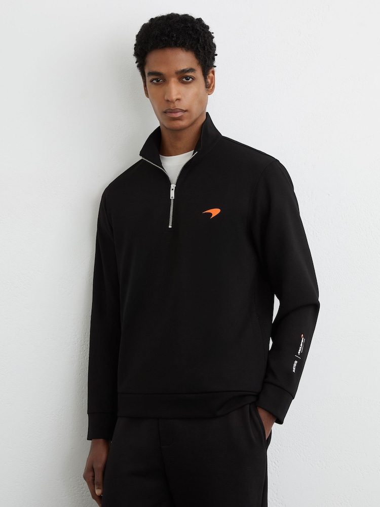McLaren Racing Interlock Half-Zip Sweatshirt - Image 1 of 7