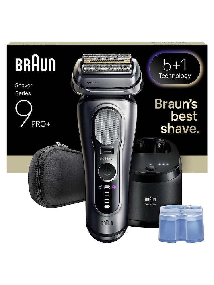 Braun Series 9 PRO+ Electric Shaver with Pro Senso Adapt, Smart Care Center, 9667CC - Image 1 of 5