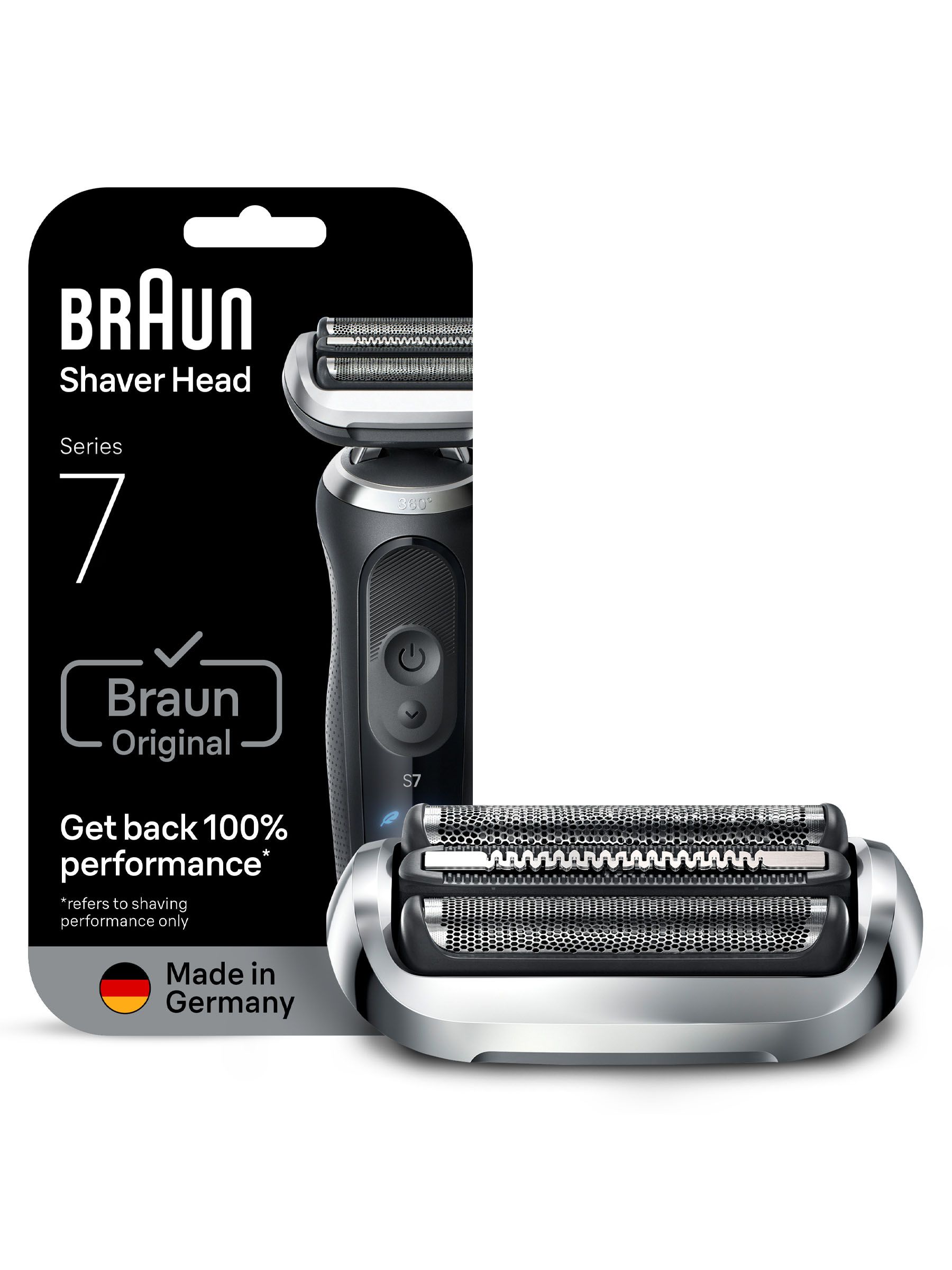 Braun Series 7 Shaving Head - 3 Flexible Blades - 360 Flexible Head - 100% Made In Germany - Image 12