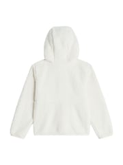 أبيض - سترة صوف مزودة بغطاء للرأس وبسحاب كامل للأطفال من تشكيلة Campshire من The North Face - صورة 4 من 4