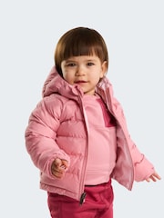 The North Face Pink Baby Reversible Perrito Puffer Jacket - Image 3 of 11