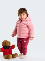The North Face Pink Baby Reversible Perrito Puffer Jacket - Image 4 of 11