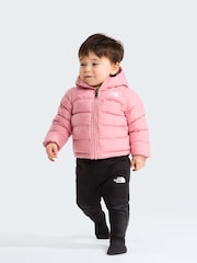 The North Face Pink Baby Reversible Perrito Puffer Jacket - Image 6 of 11