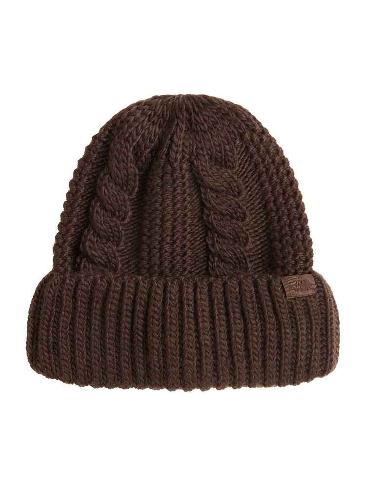 The North Face Brown Oh Mega Beanie - Image 2 of 3