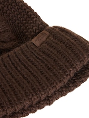 The North Face Brown Oh Mega Beanie - Image 3 of 3