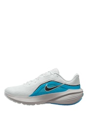 Nike White/Black Downshifter 14 Running Trainers - Image 2 of 4