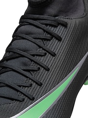 Nike Black Mercurial Superfly 11 Club Multi Ground High Football Boots - Image 7 of 7