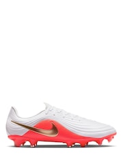 Nike White Tiempo Academy Multi Ground Football Boots - Image 1 of 9