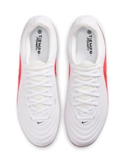 Nike White Tiempo Academy Multi Ground Football Boots - Image 4 of 9