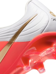 Nike White Tiempo Academy Multi Ground Football Boots - Image 5 of 9
