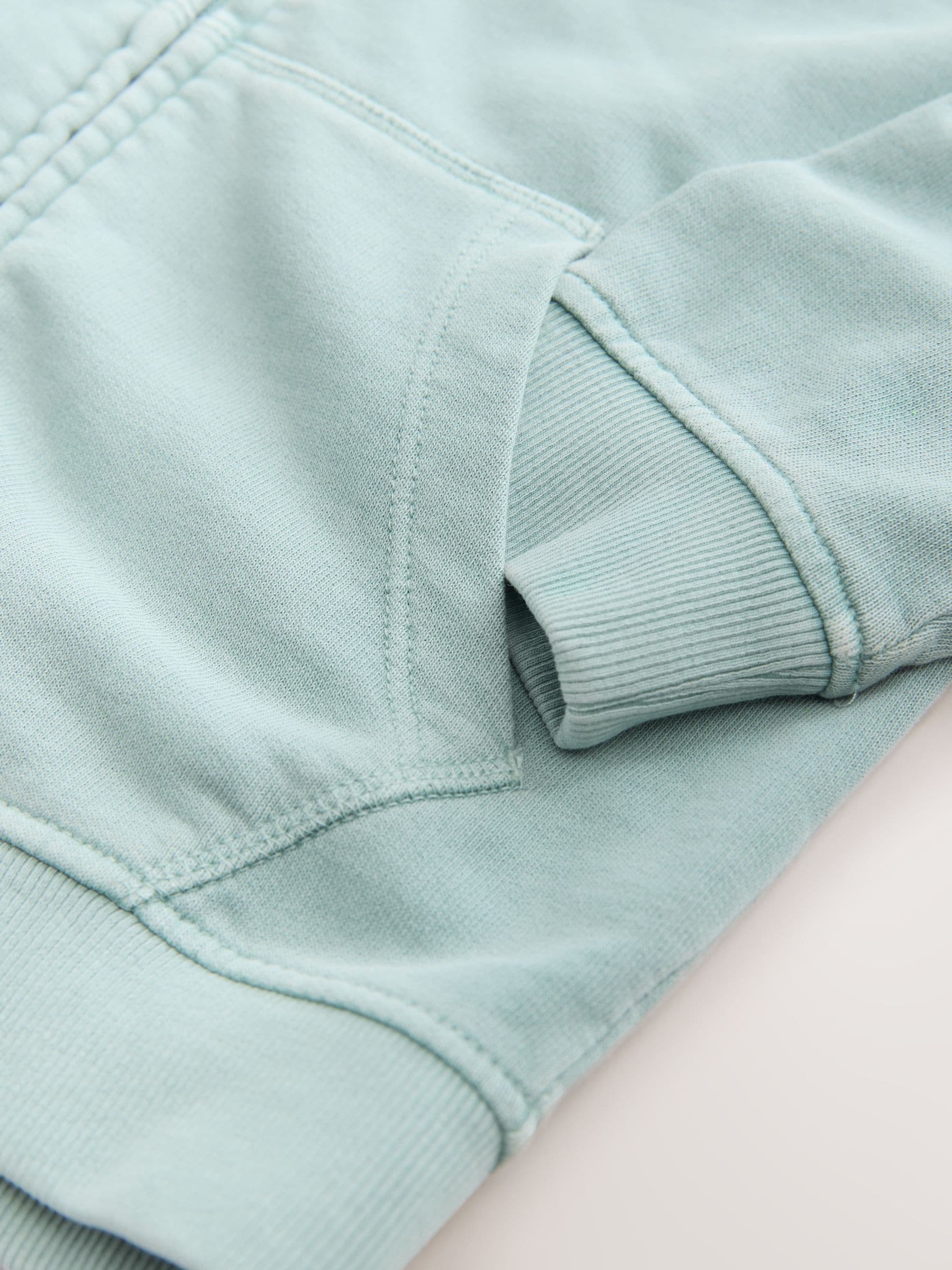 Buy Blue Smiley Printed Zip Through Hoodie (3-16yrs) from Next Canada