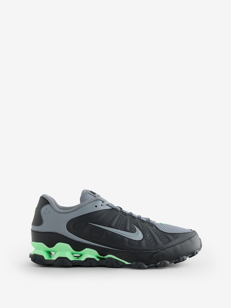 Nike Black Cool Grey Reax 8 Trainers - Image 1 of 1 Nike Black Cool Grey Reax 8 Trainers - Image 1 of 1