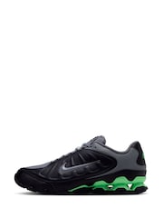 Nike Black/Cool Grey Reax 8 Trainers - Image 6 of 10