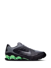 Nike Black/Cool Grey Reax 8 Trainers - Image 8 of 10