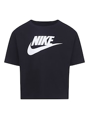 Nike Black Kids Boxy T-Shirt - Image 1 of 3