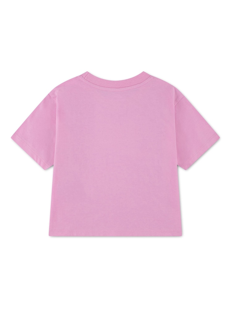 Nike Pink Kids Boxy T-Shirt - Image 2 of 3 Nike Pink Kids Boxy T-Shirt - Image 2 of 3