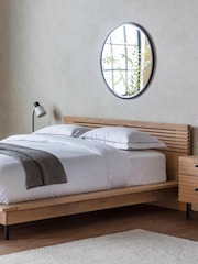 Gallery Home Natural Okayama Oak Slatted Bed - Image 1 of 4