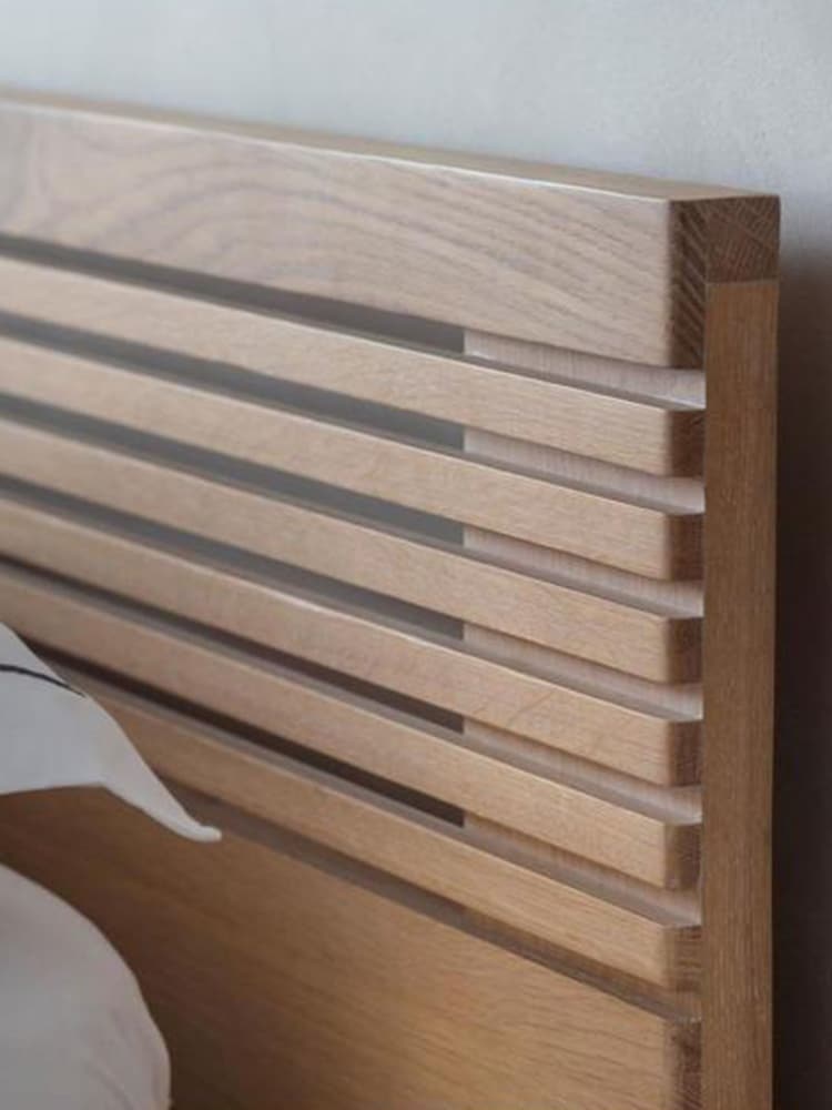 Gallery Home Natural Okayama Oak Slatted Bed - Image 2 of 4