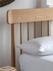 Gallery Home Natural Temara Oak Spindle Bed - Image 3 of 9